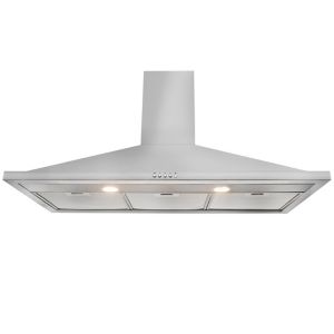 Image of Leisure H102PX Stainless steel Chimney Cooker hood (W)100cm
