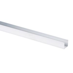 Image of Roof pro Polywall Aluminium Roof edging trim (L)3m (W)160mm