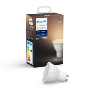 Image of Philips Hue GU10 LED Daylight Dimmable Smart Light bulb