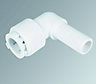 Push-fit Stem Pipe elbow (Dia)15mm
