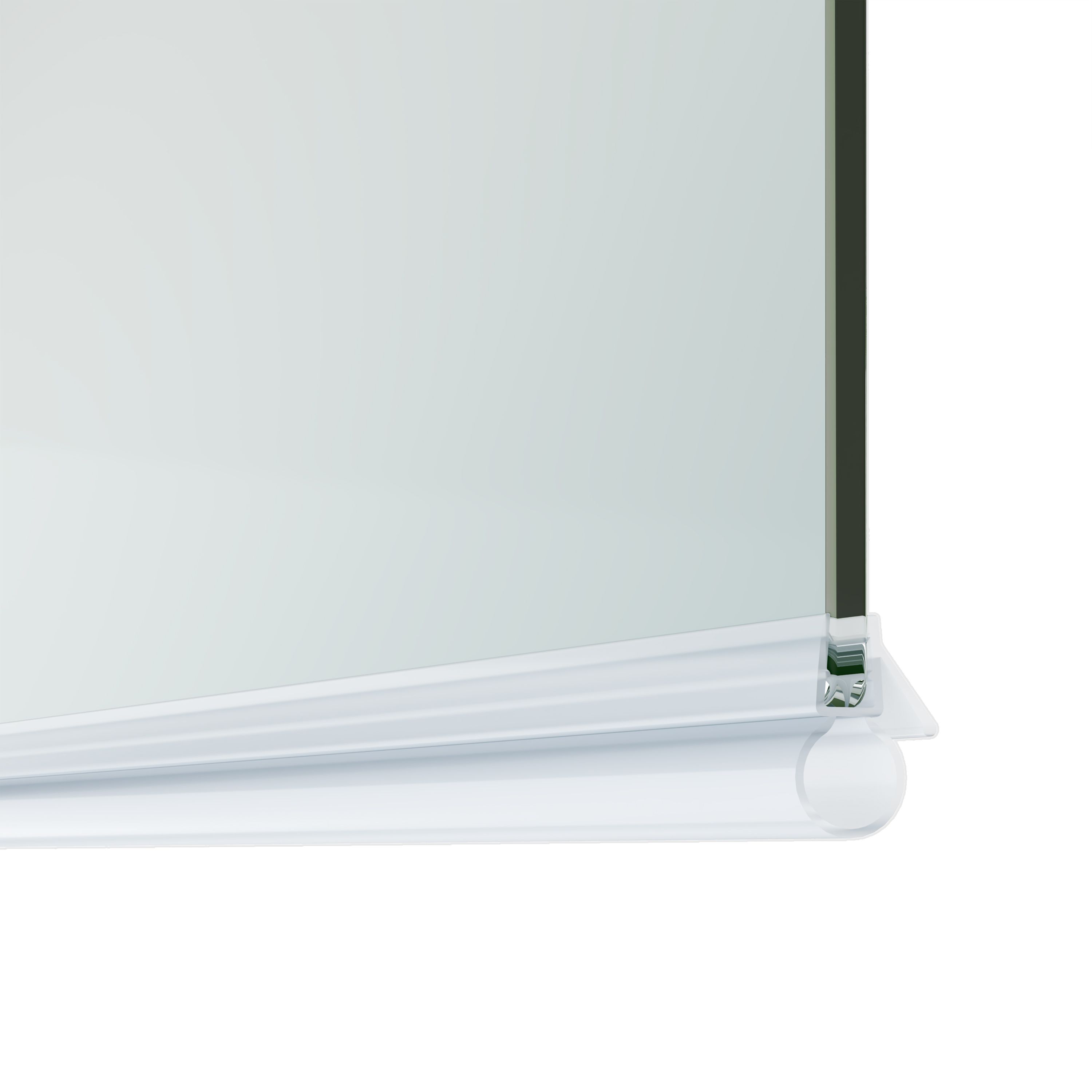 PVC Bath screen seal fits 4-5mm (L)1500mm