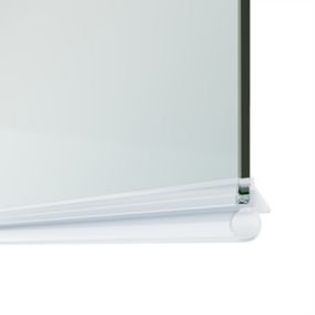 PVC Bath screen seal fits 4-5mm (L)1500mm