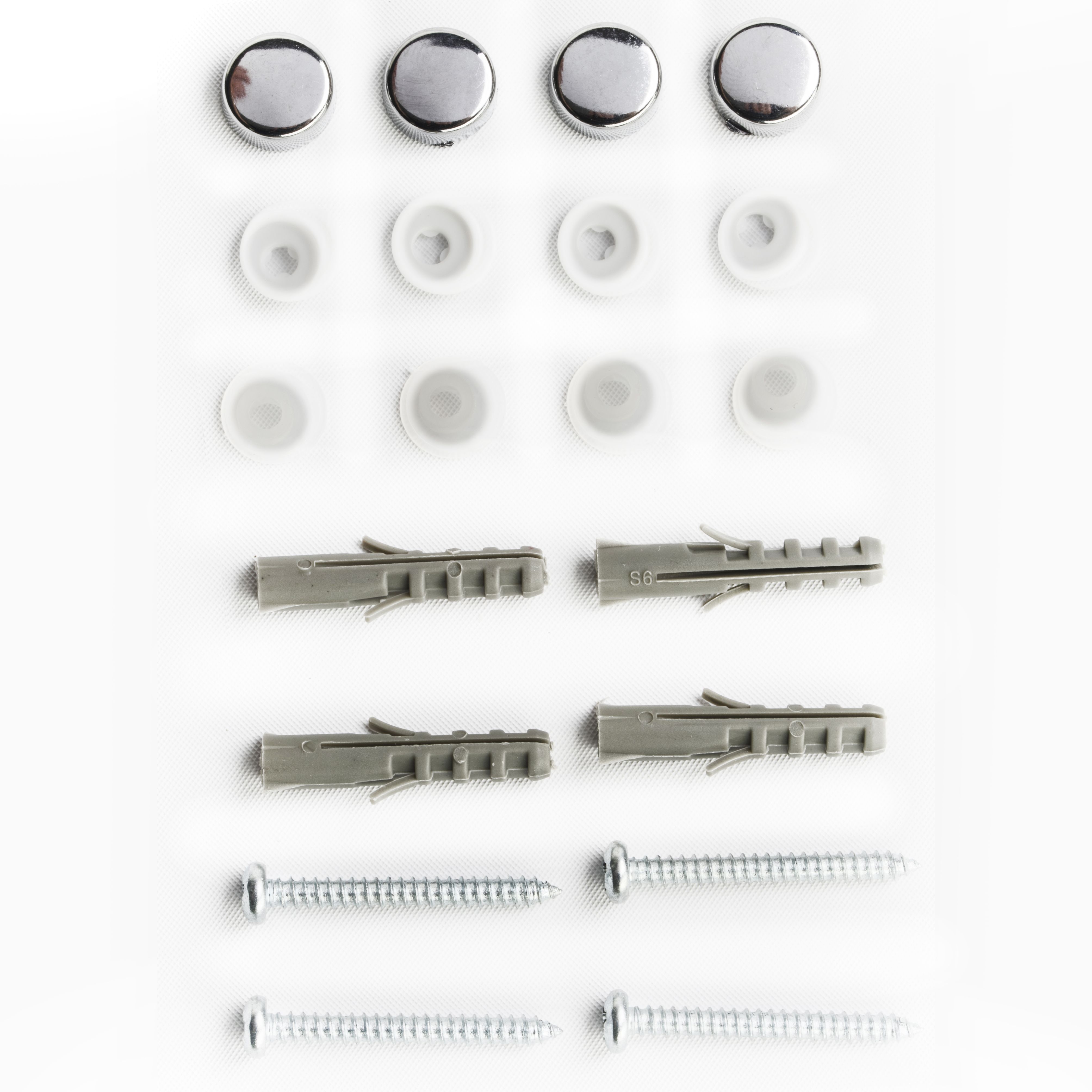 Product image for PZ Pan head Chrome Effect Mirror screw, Pack of 1