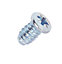 PZ Zinc-plated Hinge screw (Dia)6.3mm (L)10.5mm, Pack of 100