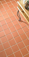 Quarry Red Matt Stone effect Slate Wall & floor tile, Pack of 5, (L)300mm (W)300mm