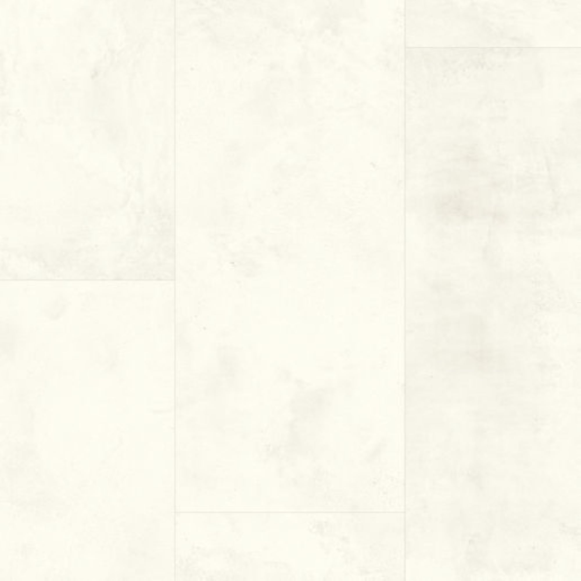 Quick-step Aquanto Kent White Matt Chalk effect Embossed Indoor Floor tile, Pack of 4, (L)1200mm (W)396mm