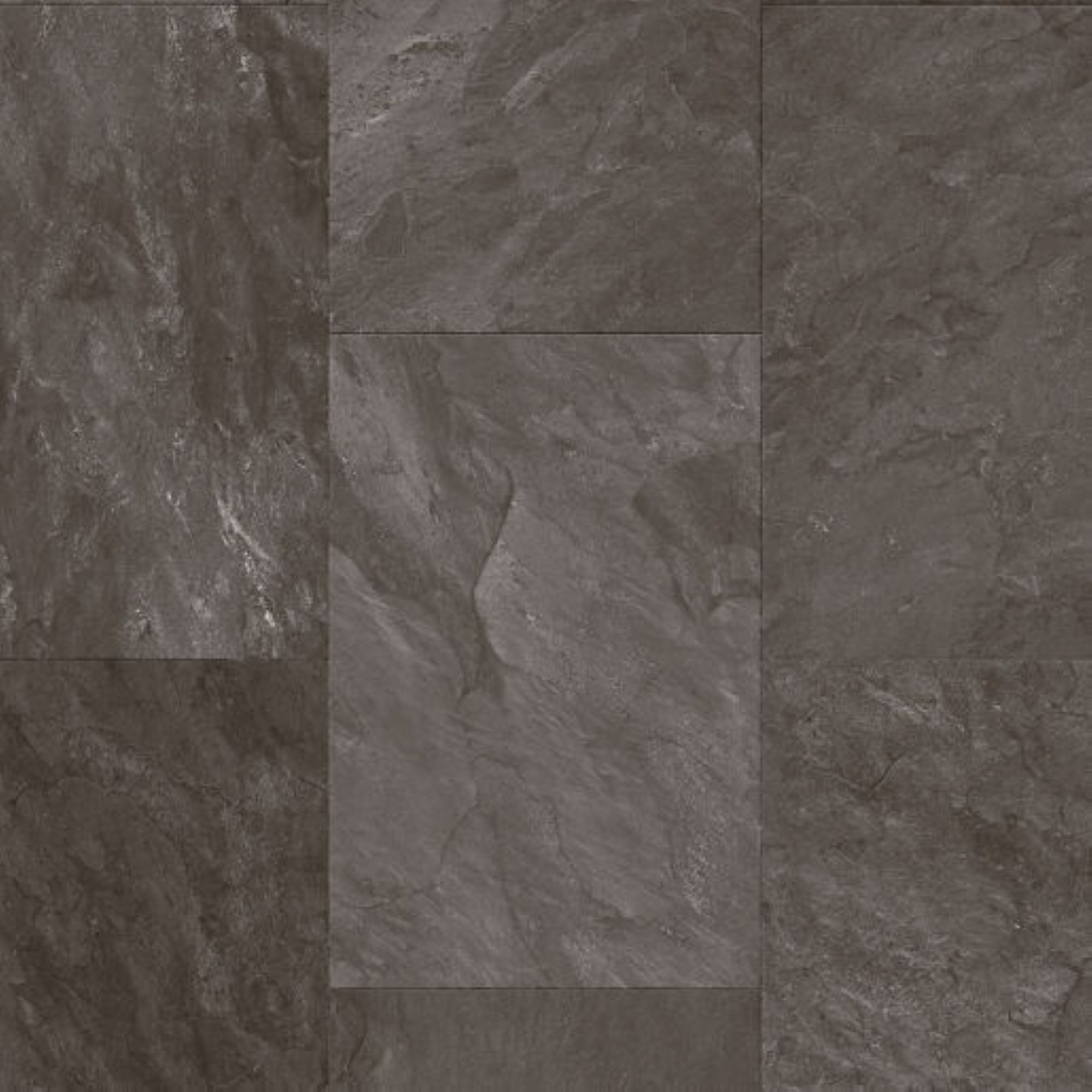 Quick-step Aquanto Welsh Grey Matt Slate effect Embossed Indoor Floor tile, Pack of 4, (L)1200mm (W)396mm