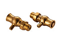 Radiator Bleed valve, Brass
