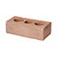 Raeburn Smooth Red Perforated Common brick (L)215mm (W)102.5mm (H)65mm