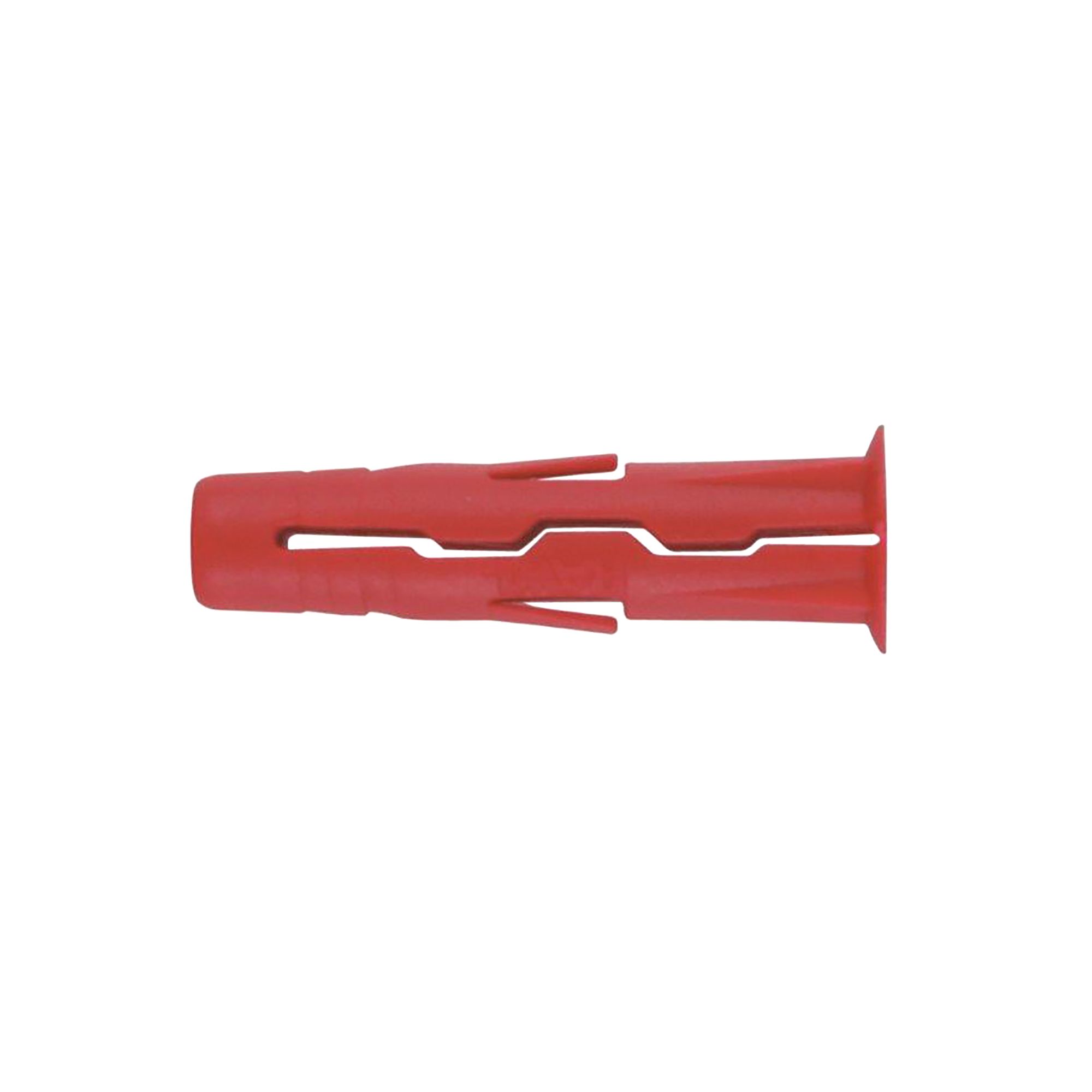 Rawlplug Uno Red Multi-purpose screw & wall plug (Dia)6mm (L)28mm, Pack of 24