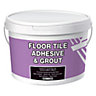 Ready mixed Grey Floor tile Adhesive & grout, 13.1kg