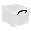 Really Useful Clear 35L Storage box & Lid