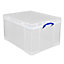 Really Useful Clear 84L Storage box & Lid
