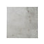 Reclaimed Grey Matt Concrete effect Porcelain Wall & floor Tile, Pack of 5, (L)450mm (W)450mm