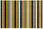Recylon Yellow Striped Heavy duty Mat, 120cm x 67cm