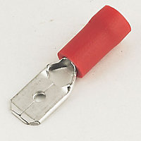 Red 10A Crimp connector, Pack of 100