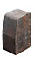 Red Block kerb (L)100mm (W)125mm (T)125mm, Pack of 192