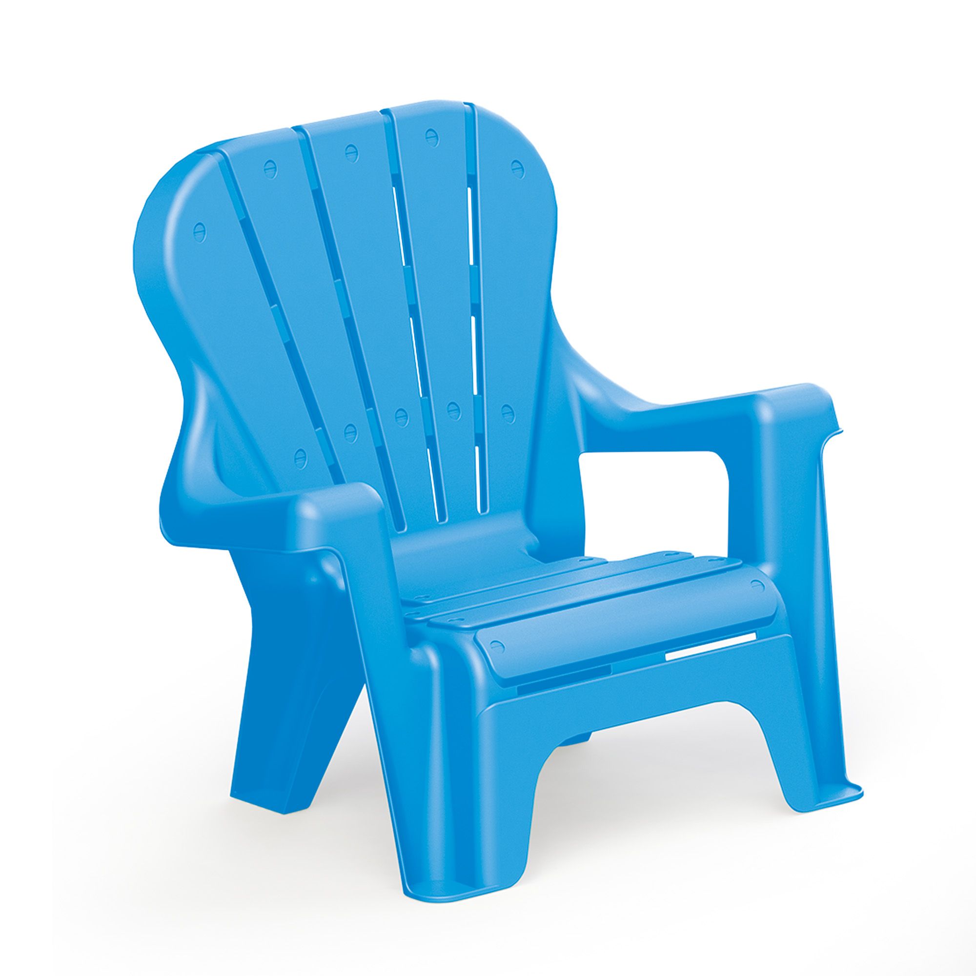 Blue plastic deals outdoor chairs