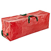 Red Christmas tree storage box (L) 1220mm x (W) 355mm