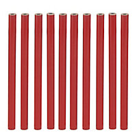 Red HB Carpenter Pencil, Pack of 10