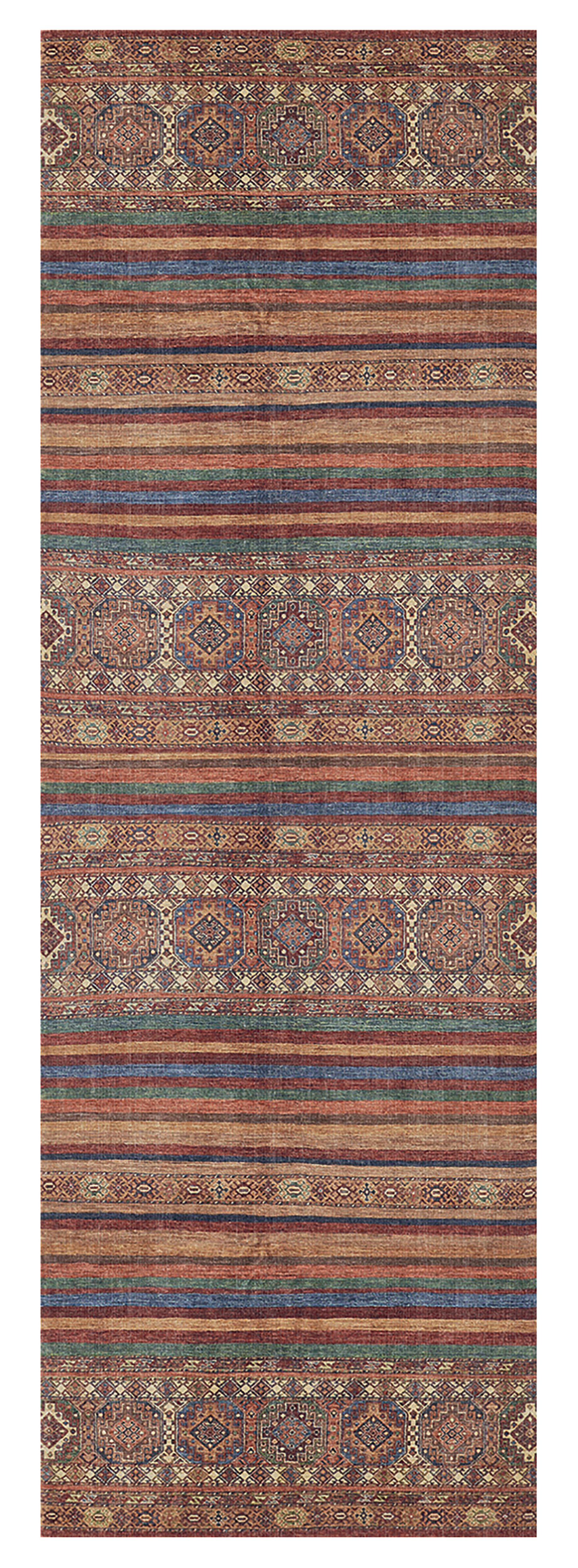 Red Traditional Rug 180cmx60cm