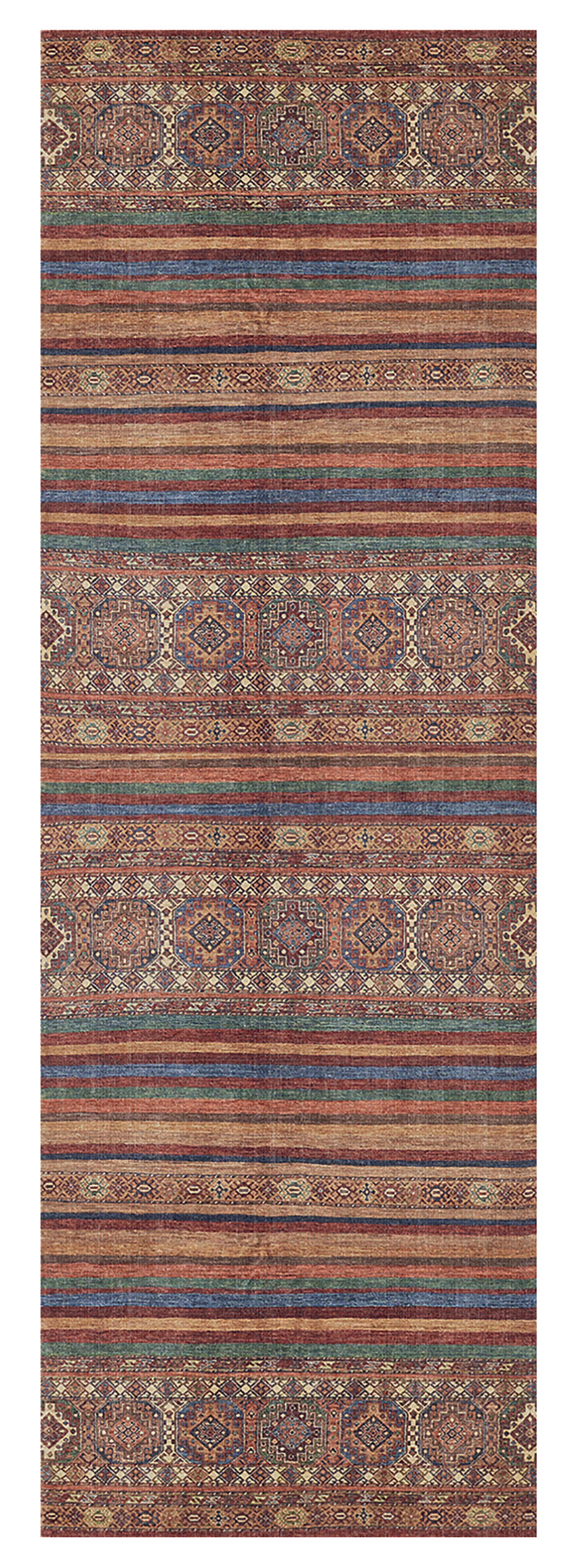 Red Traditional Rug 180cmx60cm