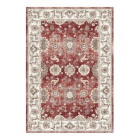 Red Traditional Rug 230.6cmx160cm