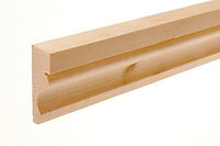 Redwood Skirting board (L)2.1m (W)57mm