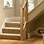 Reflections Contemporary Oak Square Complete newel post (H)90mm (W)90mm
