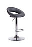 Regina Grey Adjustable Swivel Bar stool, Pack of 2