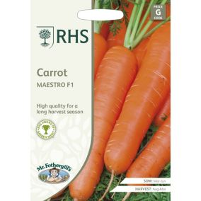 RHS Maestro F1 Carrot Seed