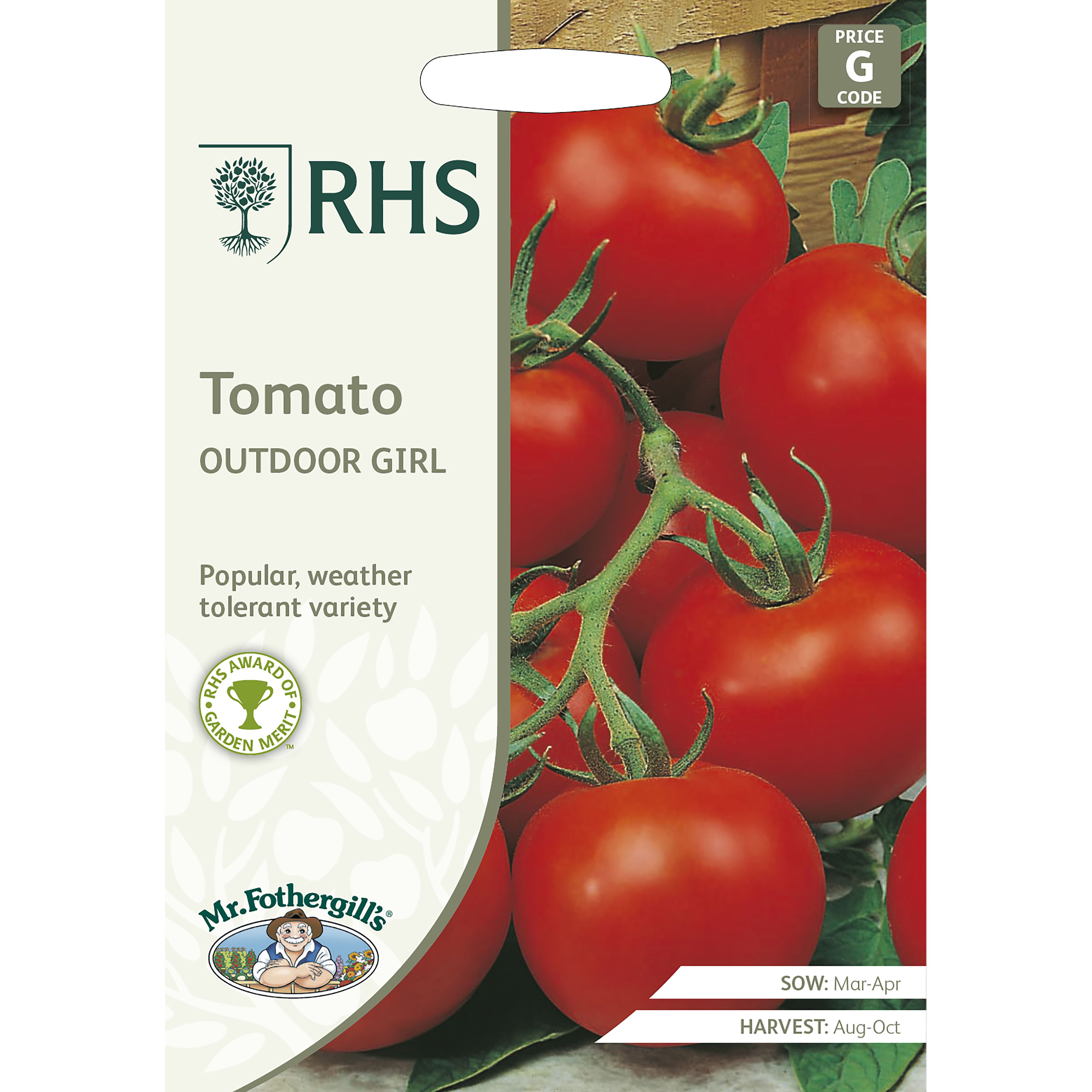 RHS Outdoor Girl Tomato Seed
