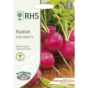 RHS Pink Beauty Radish Seed