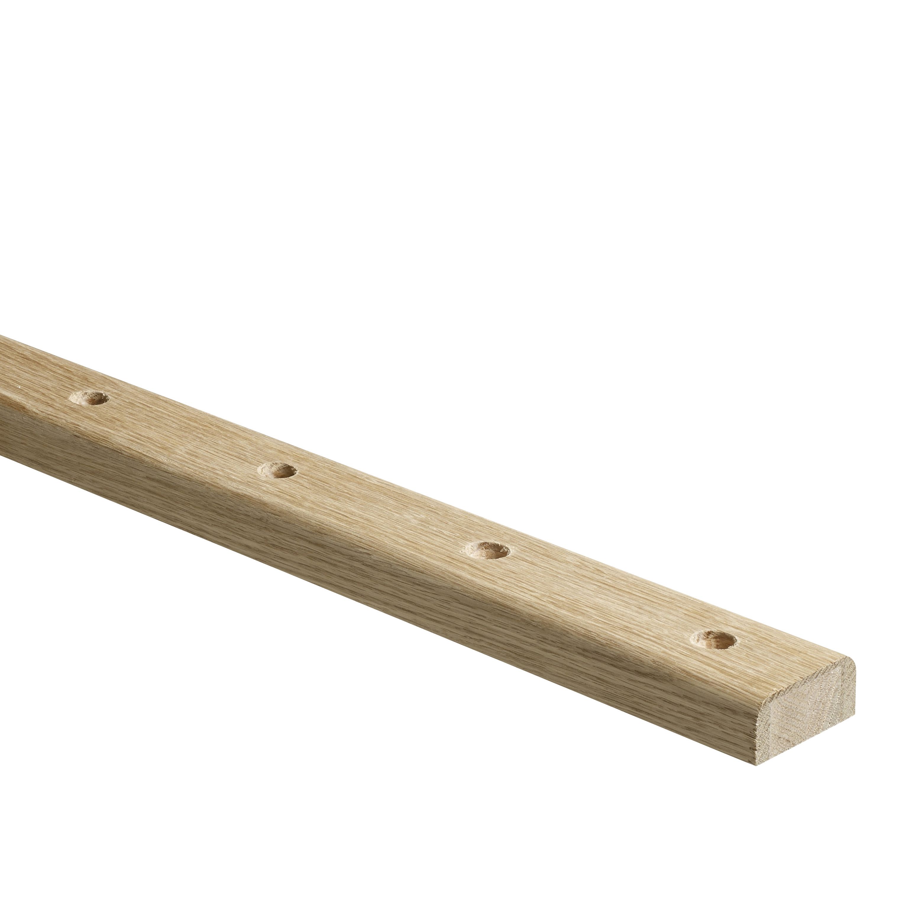 Richard Burbidge Elements Modern Oak Baserail, (L)3.6m (W)60mm