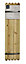 Richard Burbidge Modern Softwood Deck spindle (W)41mm (T)41mm, Pack of 10