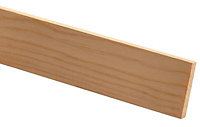 Richard Burbidge Planed square edge Pine Stripwood timber (L)2.4m (W)10.5mm (T)18.5mm LP152