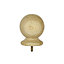 Richard Burbidge Redwood Ball top Ball cap, Green (H)75mm (W)75mm