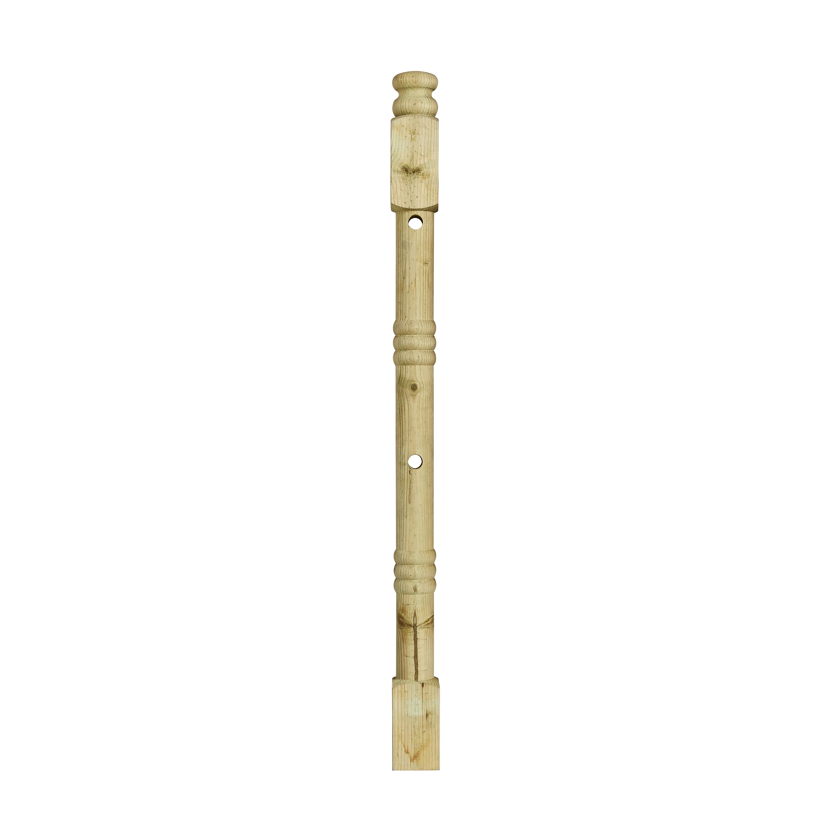 Richard Burbidge Redwood Deck post (H)1.2m (W)82mm (T)82mm