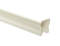 Richard Burbidge Trademark Traditional White Pine Heavy handrail, (L)2.4m (W)59mm