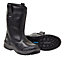Rigour Black Rigger boots, Size 10
