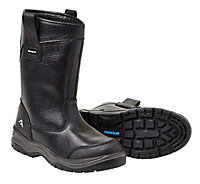 Rigour Black Rigger boots, Size 12