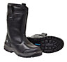 Rigour Black Rigger boots, Size 7