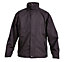 Rigour Black Waterproof jacket X Large