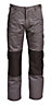 Rigour Multi-pocket Grey Trousers, W36" L34" (L)