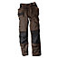 Rigour Tradesman Black & brown Trousers, W38" L31.89" (XL)