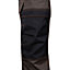 Rigour Tradesman Black & brown Trousers, W38" L31.89" (XL)