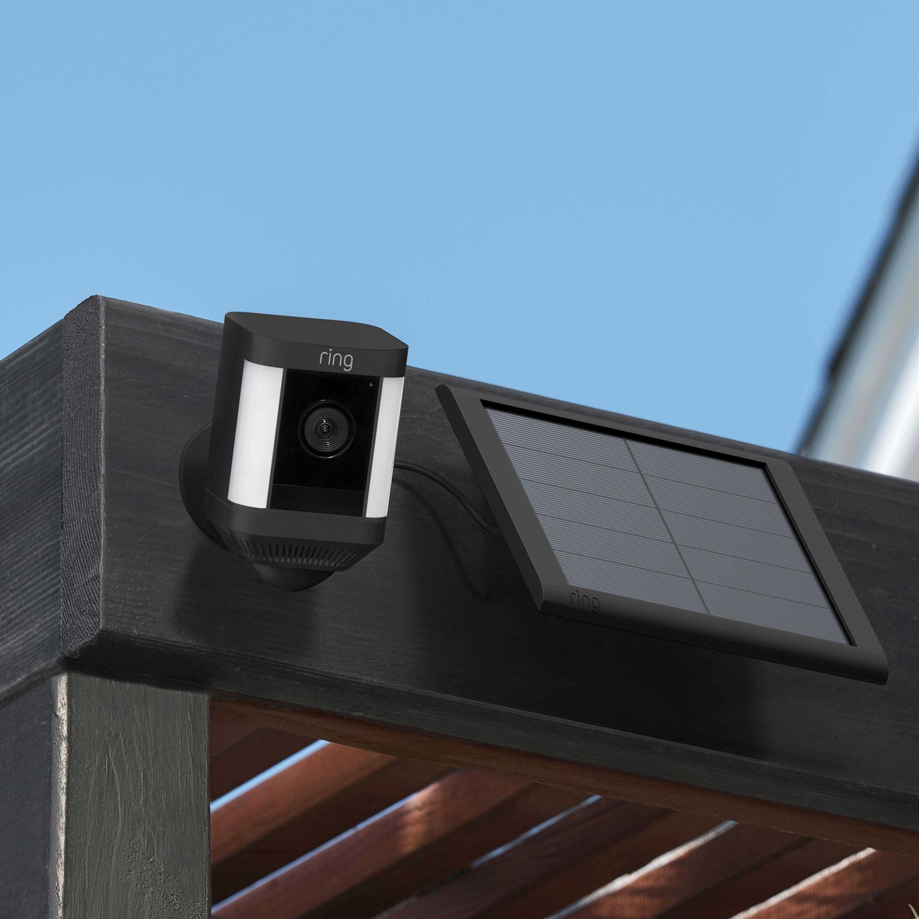 Ring Black Solar panel