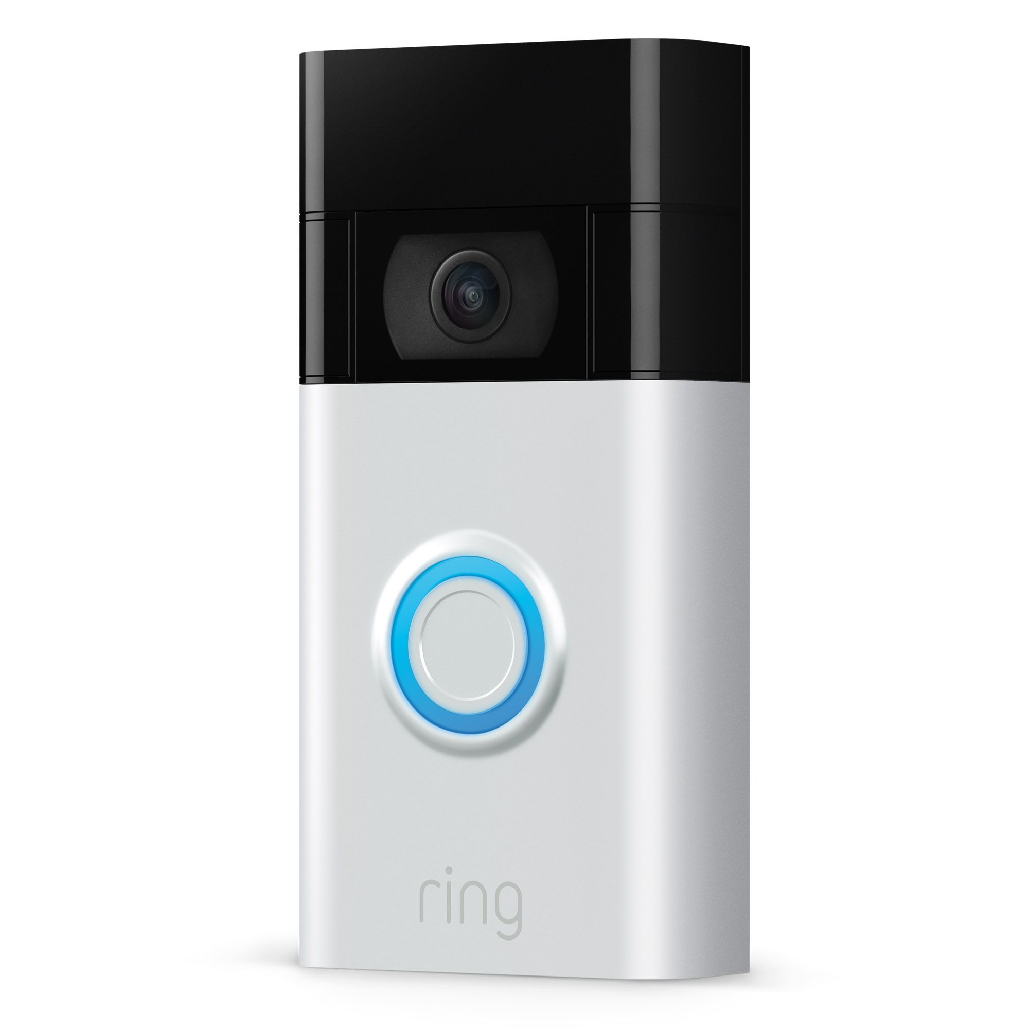 Ring (Generation 2) Satin nickel Wireless Video doorbell Tradepoint