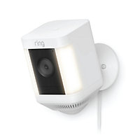 Ring Spotlight Cam Wireless Indoor & outdoor Smart camera Plus in White