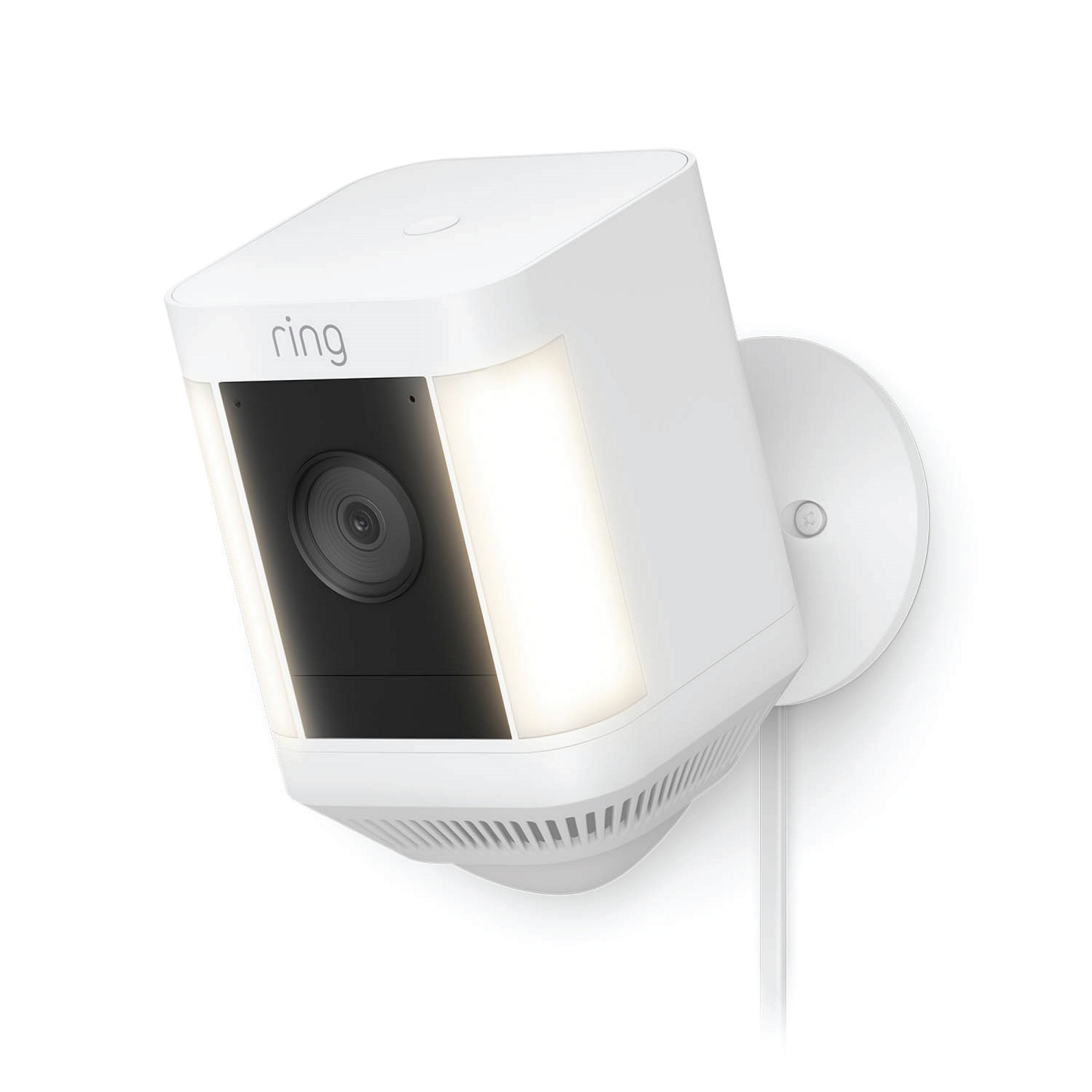 Ring Spotlight Cam Wireless Indoor & outdoor Smart camera Plus in White